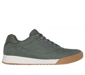 Men Skechers Zinger 2.0 - The Arwen Lace Up Olive USA | 4596-BOJHF
