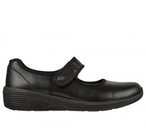 Women Skechers Arya - One Moment Slip On Shoes Black USA | 8716-XUMLO