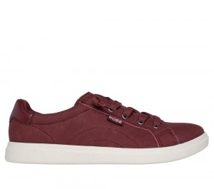 Women Skechers BOBS D'Vine - Casual Event Sneakers Burgundy USA | 8652-YMTGK