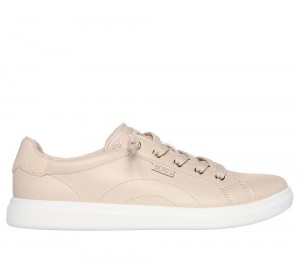 Women Skechers BOBS D'Vine - Instant Delight Slip On Shoes Natural White USA | 0487-OGKBM