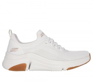 Women Skechers BOBS Sport Sparrow Flex - Instant Clout Slip On Shoes Off White USA | 2516-DVLIY