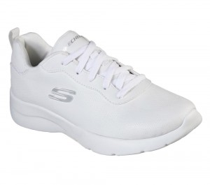 Women Skechers Dynamight 2.0 - Eazy Feelz Sneakers White USA | 1254-LHGMW