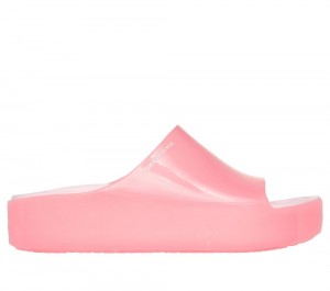 Women Skechers Foamies: Namaste - Inner Peace Sandals Pink USA | 6801-PRHKJ