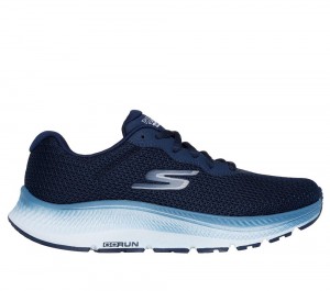 Women Skechers GO RUN Consistent 2.0 - Fast Pace Lace Up Shoes Navy / Blue USA | 4961-FOVAL