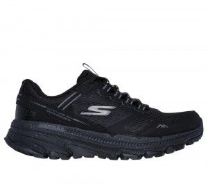 Women Skechers GO RUN Trail Altitude 2.0 - Ravine Lace Up Shoes Black USA | 5648-BWNDH