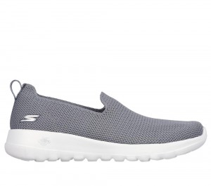Women Skechers GO WALK Joy - Sensational Day Slip On Shoes Charcoal USA | 0641-ACIWP