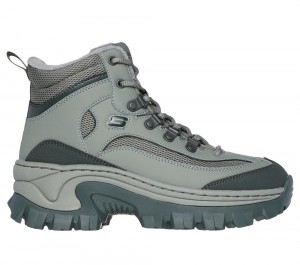 Women Skechers Hi Ryze - D'Liteful Vibes Boots Olive USA | 4926-EZHSI