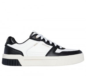 Women Skechers Jade - Best In Class Lace Up Shoes White / Black USA | 6580-YZBEJ