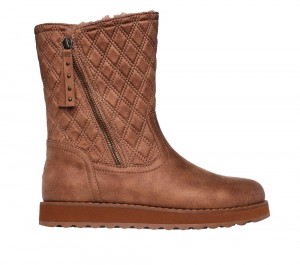 Women Skechers Keepsakes 2.0 - Morning Walks Boots Chestnut Brown USA | 8719-UNTQV
