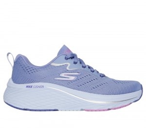Women Skechers Max Cushioning Elite 2.0 - Levitate Lace Up Shoes Lavender Purple USA | 2598-AGKUR