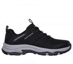 Women Skechers Relaxed Fit: Trego - Trail Destiny Sneakers Black / Charcoal USA | 3782-PFUKD