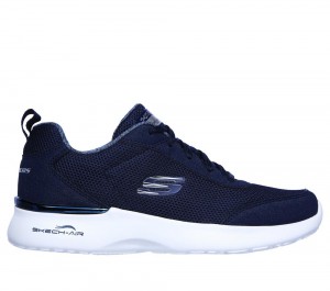 Women Skechers Skech-Air Dynamight - Fast Sneakers Navy USA | 5347-NMBDI