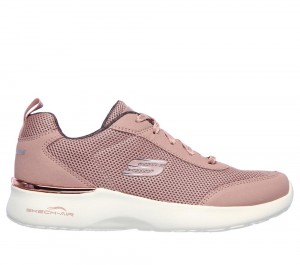 Women Skechers Skech-Air Dynamight - Fast Sneakers Mauve Purple USA | 6187-EULRC