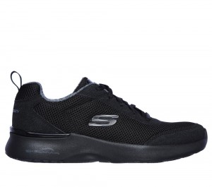 Women Skechers Skech-Air Dynamight - Fast Sneakers Black USA | 3860-BHLSO
