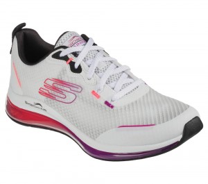 Women Skechers Skech-Air Element 2.0 Lace Up Shoes White / Multicolor USA | 3714-CXLBT