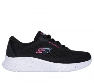 Women Skechers Skech-Lite Pro - Through The Mud Lace Up Shoes Black USA | 4801-AULRT