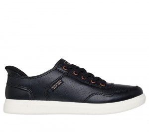 Women Skechers Slip-ins: BOBS D'Vine - So Flattered Slip On Shoes Black USA | 2786-UFECV