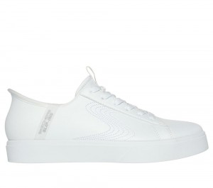 Women Skechers Slip-ins: Eden LX - Royal Stride Hands Free Slip Ins White USA | 5134-WERUX