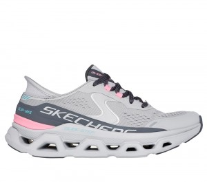 Women Skechers Slip-ins: Glide-Step Altus Slip On Shoes Grey / Pink USA | 9014-GDEZO