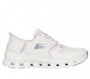 Women Skechers Slip-ins: Glide-Step Pro Hands Free Slip Ins Natural / Multicolor USA | 4568-UEGHW