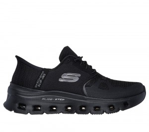 Women Skechers Slip-ins: Glide-Step Pro Hands Free Slip Ins Black USA | 8617-NFTSD