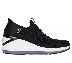 Women Skechers Slip-ins Mark Nason: The Triple Wedge - Dallis Hands Free Slip Ins Black USA | 5394-RWAYT