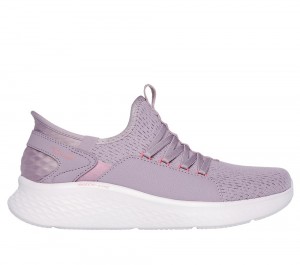 Women Skechers Slip-ins: Skech-Lite Pro - Cruiser Sneakers Lavender / Pink USA | 4073-CYEOJ