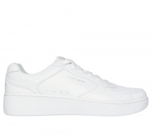 Women Skechers Sport Court 2.0 - Core Essential Sneakers White USA | 5743-VQJYB