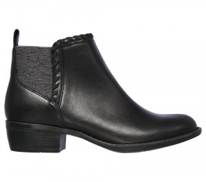 Women Skechers Texas - Fall Crush Boots Black USA | 8320-DXAVO