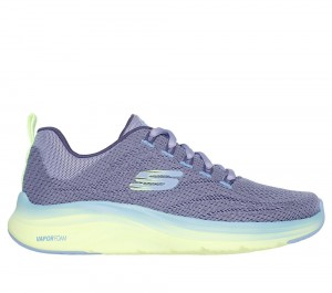 Women Skechers Vapor Foam - Summer Journey Lace Up Shoes Purple / Multi USA | 6147-WBEIL