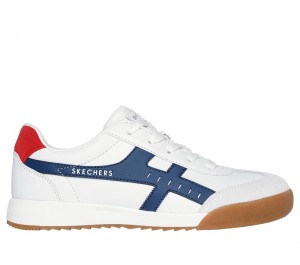 Women Skechers Zinger 2.0 - La Bella Sneakers White / Navy USA | 0315-YRGBC