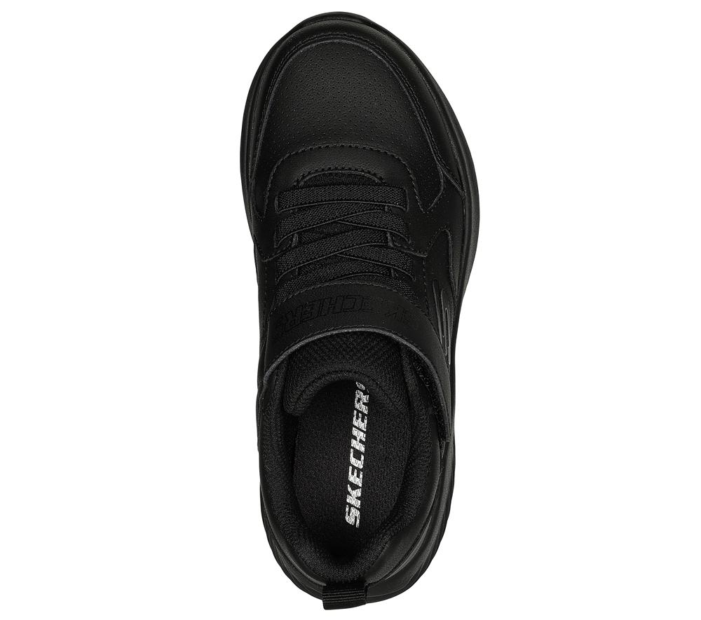 Boys's Skechers Bounder - Power Study Sneakers Black  USA |  2530-DYOMQ