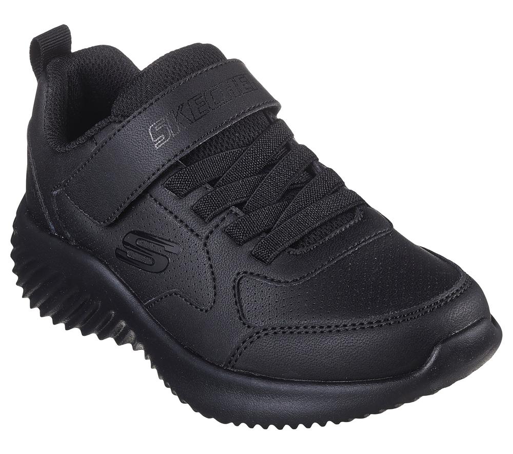 Boys's Skechers Bounder - Power Study Sneakers Black  USA |  2530-DYOMQ