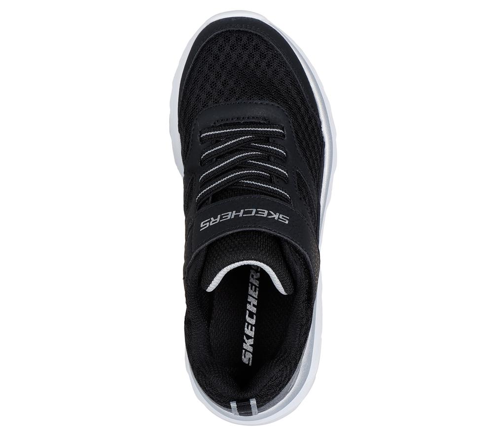 Boys's Skechers Boundless Sneakers Black / Silver  USA |  7983-CSINP