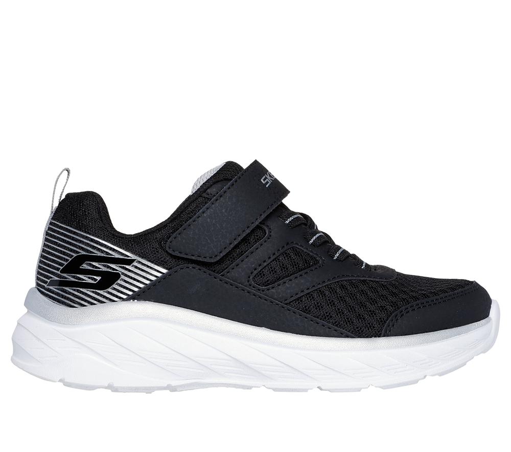 Boys\'s Skechers Boundless Sneakers Black / Silver  USA |  7983-CSINP
