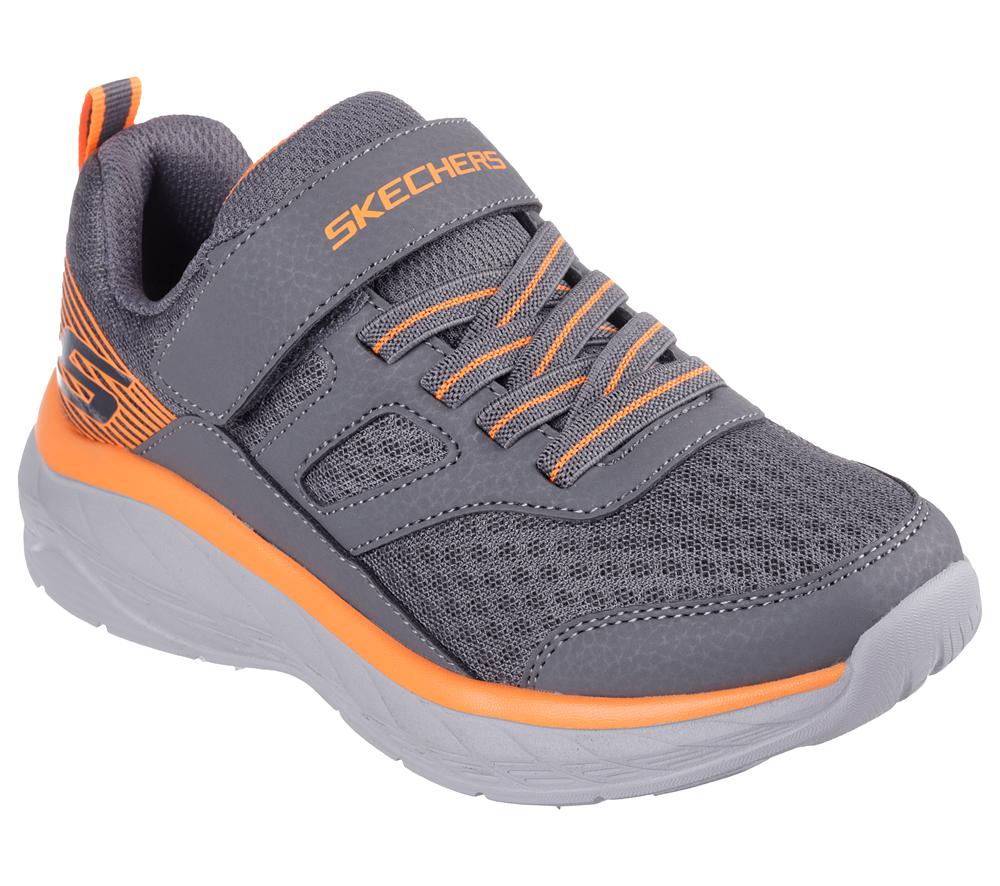 Boys's Skechers Boundless Sneakers Charcoal / Orange  USA |  3842-BHPOA