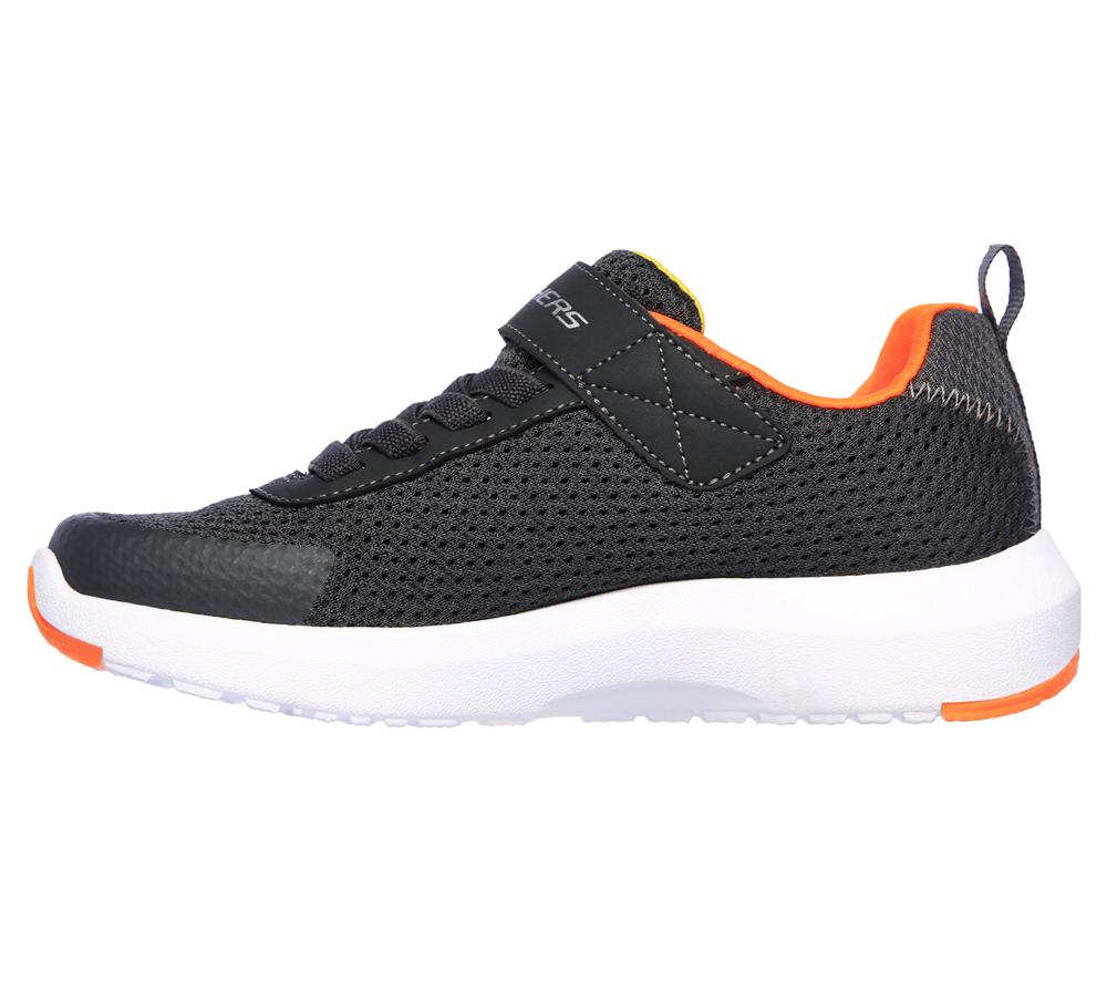 Boys's Skechers Dynamic Tread Sneakers Charcoal / Orange  USA |  5740-CHDPO