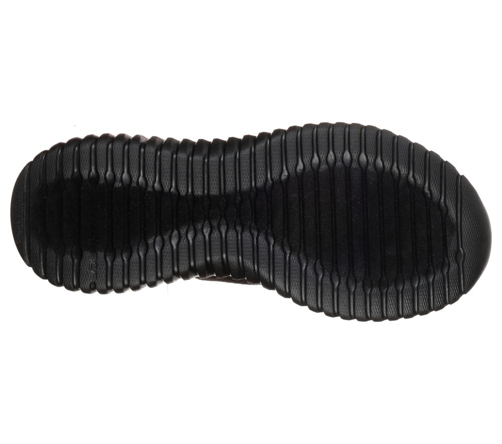 Boys's Skechers Elite Flex - Wasick Sneakers Black  USA |  6528-KANYB