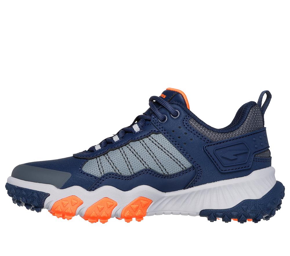 Boys's Skechers Elite Sport Field Sneakers Navy / Charcoal  USA |  7412-VIKPZ