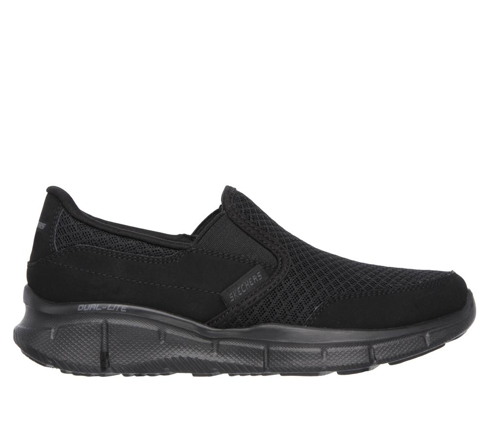 Boys\'s Skechers Equalizer - Persistent Slip On Shoes Black  USA |  9764-YURLK