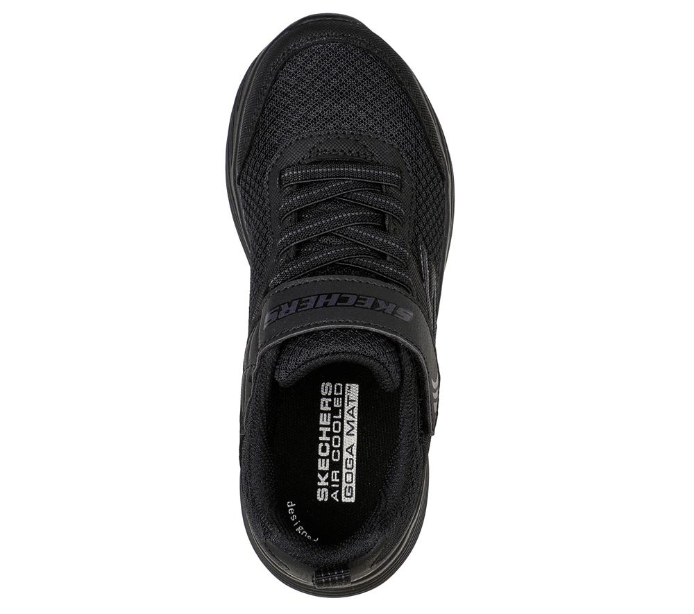Boys's Skechers GO RUN 400 V.2 - Darvix Sneakers Black  USA |  5268-IHTVN