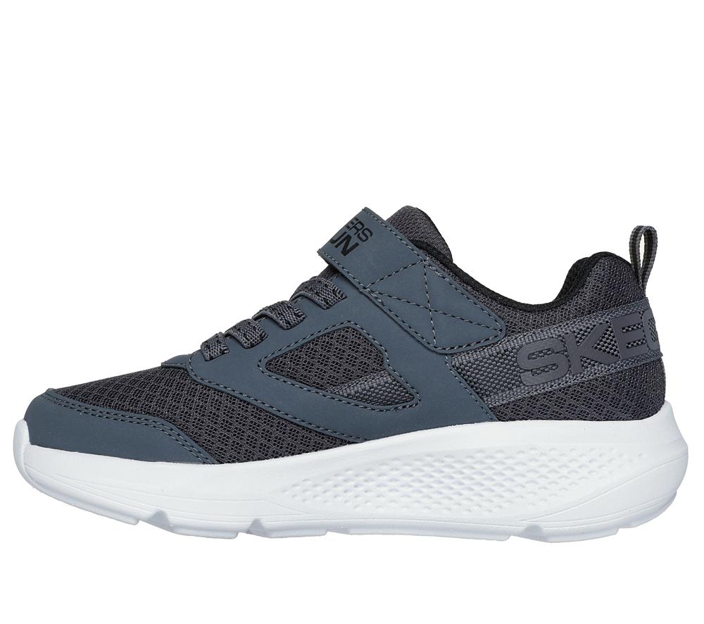Boys's Skechers GO RUN Elevate - Astonishing Speed Sneakers Charcoal  USA |  8057-OFUHQ
