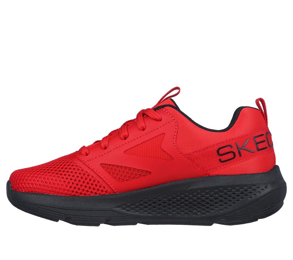 Boys's Skechers GO RUN Elevate - Cipher Sneakers Red  USA |  8204-UXDMQ