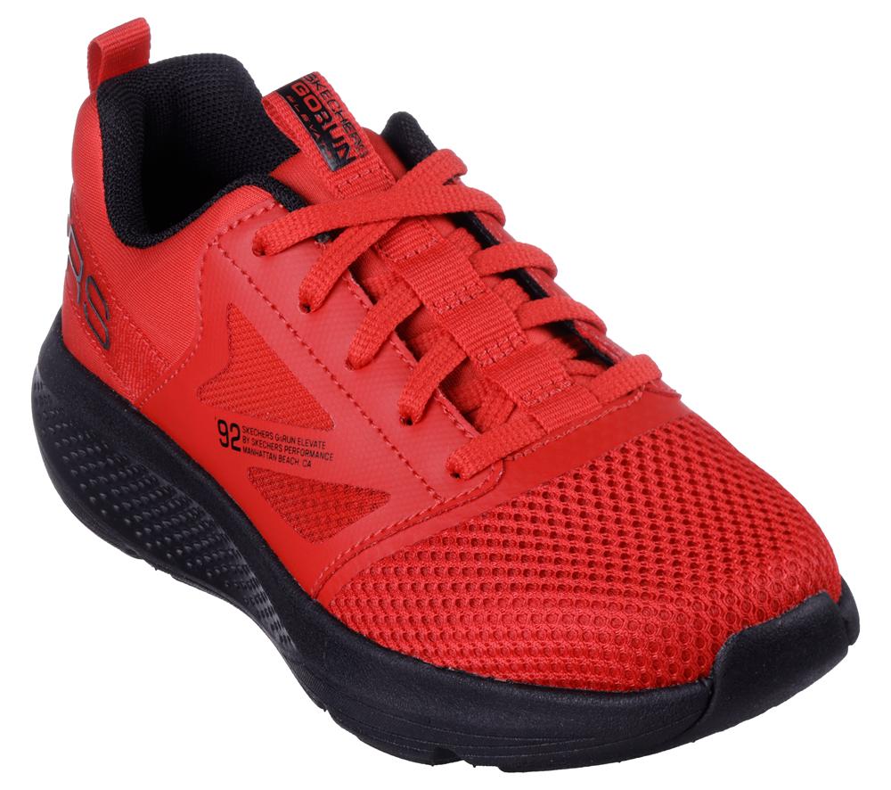 Boys's Skechers GO RUN Elevate - Cipher Sneakers Red  USA |  8204-UXDMQ