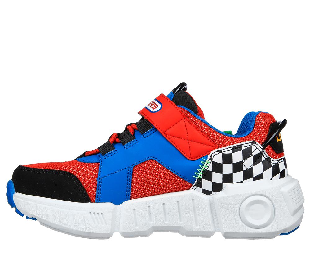 Boys's Skechers Game Kicks: Gametronix Sneakers Blue / Multicolor  USA |  9283-VBJTL