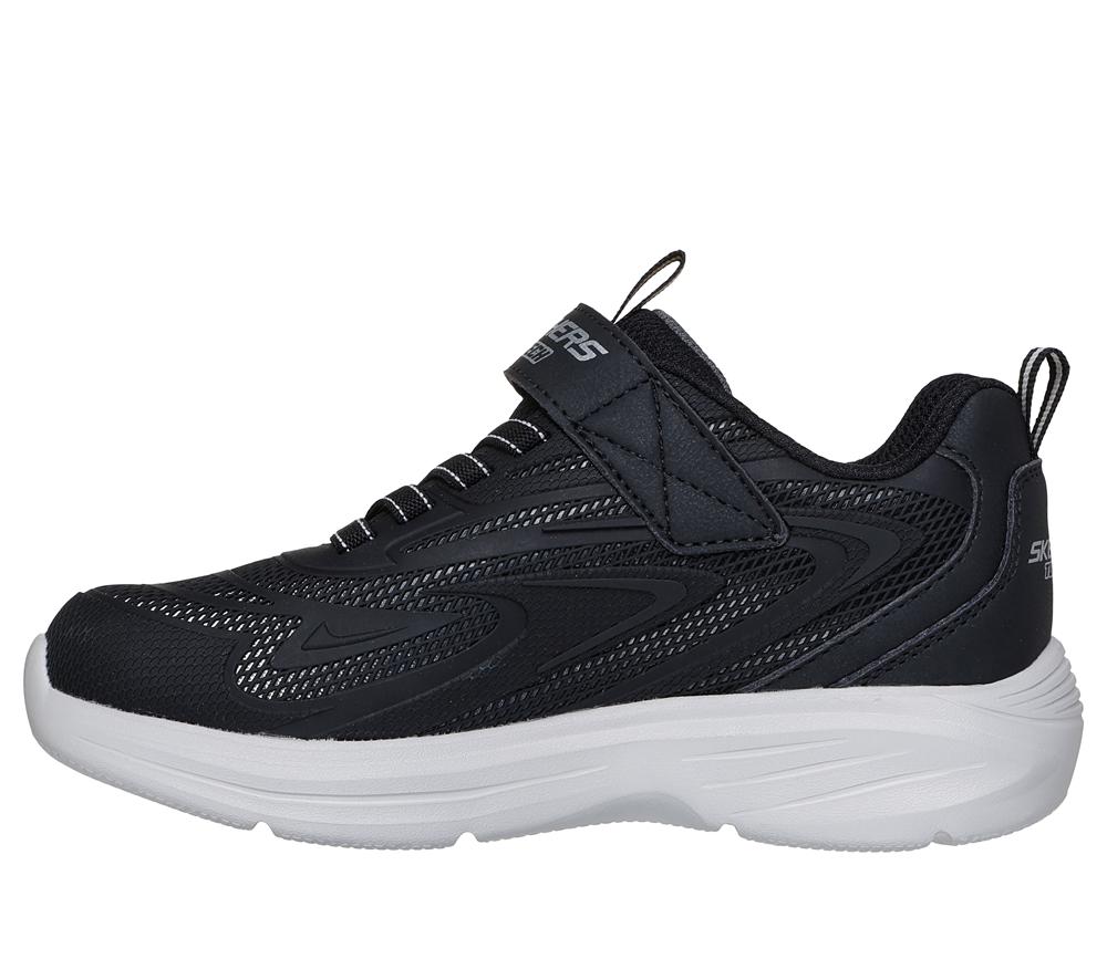 Boys's Skechers Hyper-Blitz - Tuff-Tronix Sneakers Black / Silver  USA |  7264-SHRFL