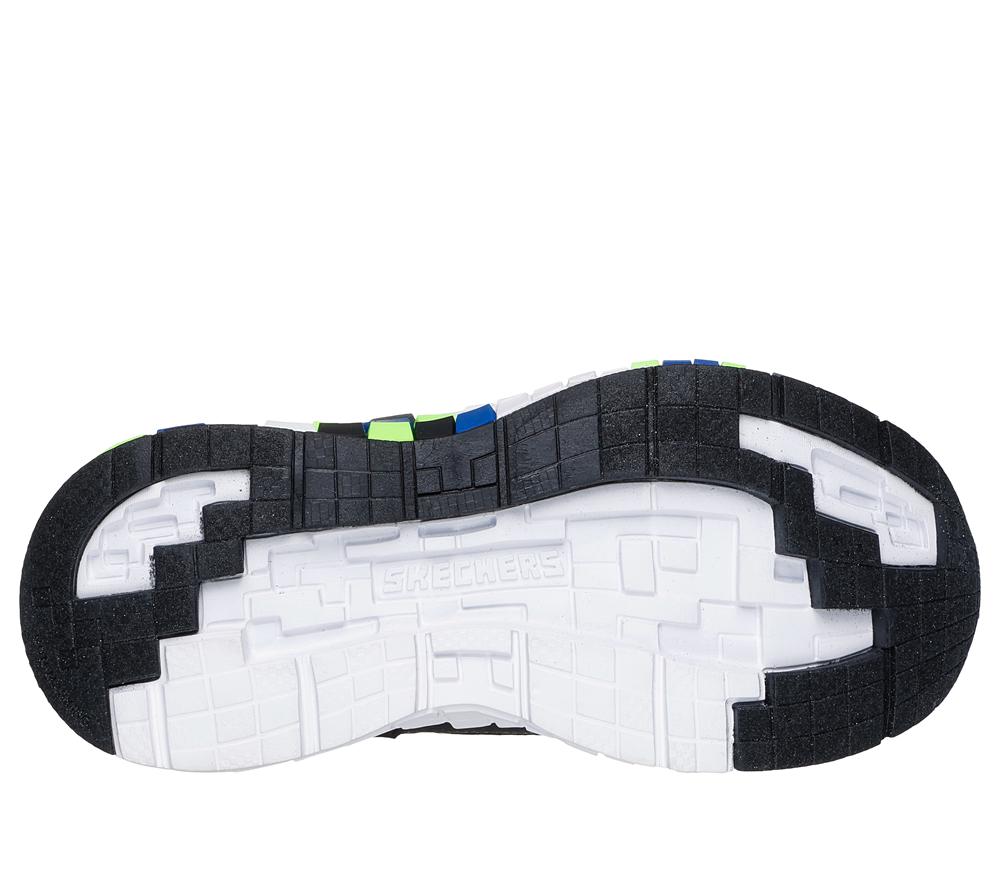 Boys's Skechers Mega-Craft 3.0 Sneakers Black / Lime  USA |  6341-EFCLH