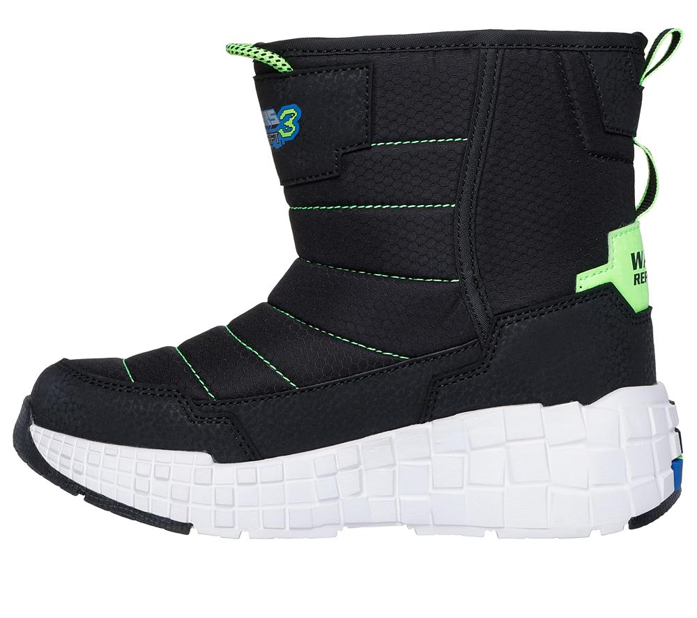 Boys's Skechers Mega-Craft 3.0 Sneakers Black / Lime  USA |  6341-EFCLH