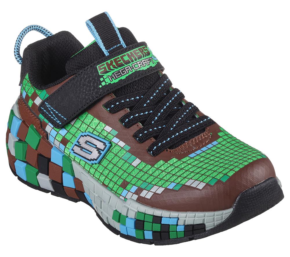 Boys's Skechers Mega-Craft 3.0 Sneakers Brown / Multicolor  USA |  1607-NRXJA