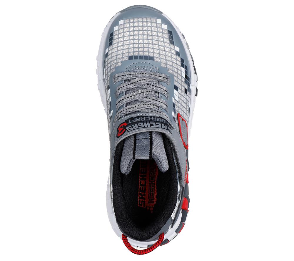 Boys's Skechers Mega-Craft 3.0 Sneakers Grey / Multicolor  USA |  2146-IAWBH